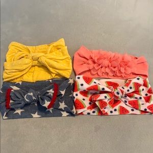 Baby Bling Bows set of 4